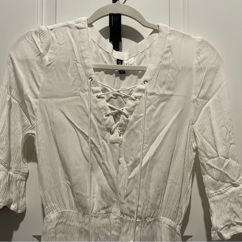 H&M white dress